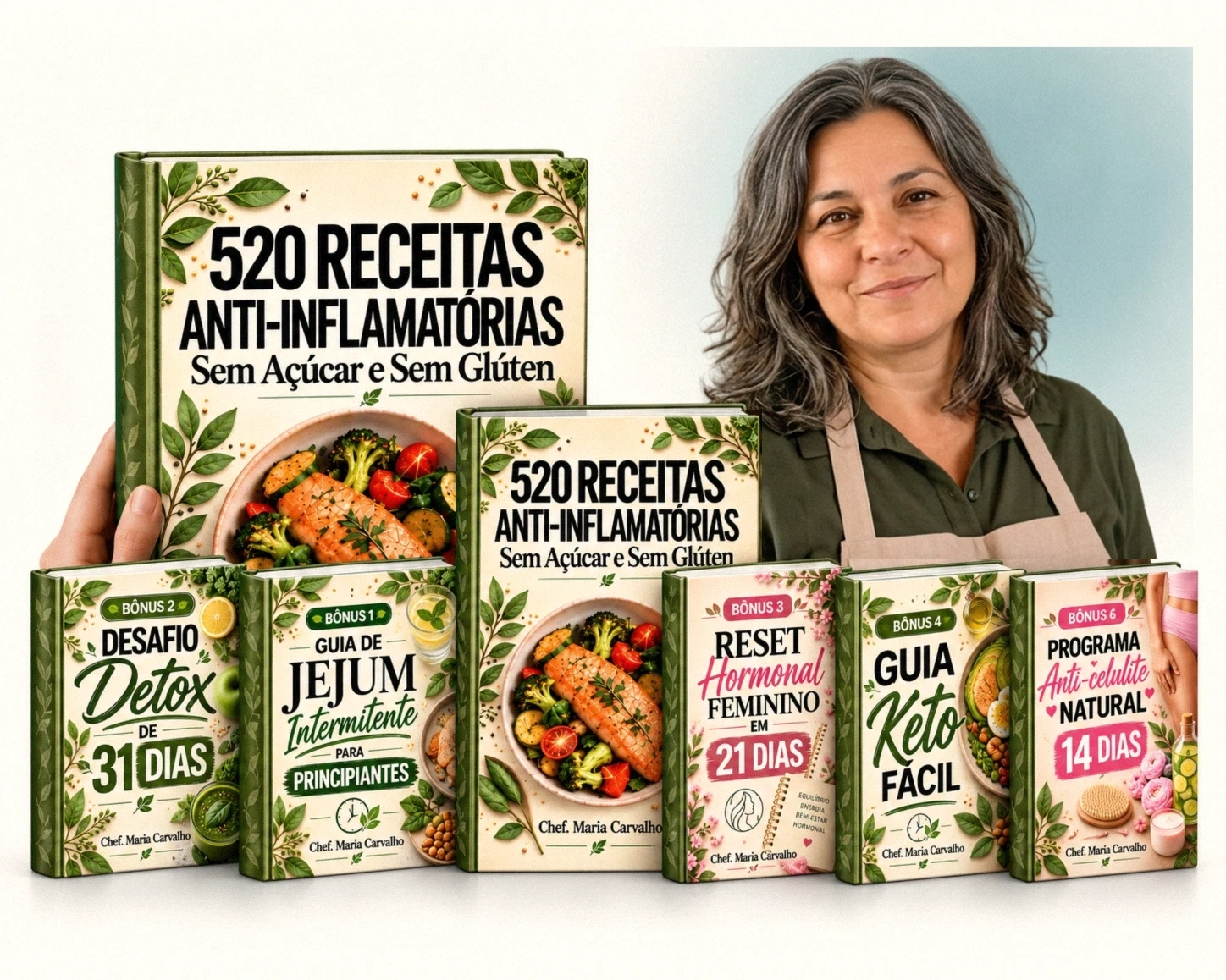 Livro digital 500 Receitas Anti-inflamatórias