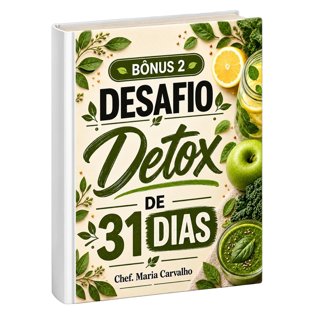 Desafio Detox de 31 Dias & Receitas Saudáveis
